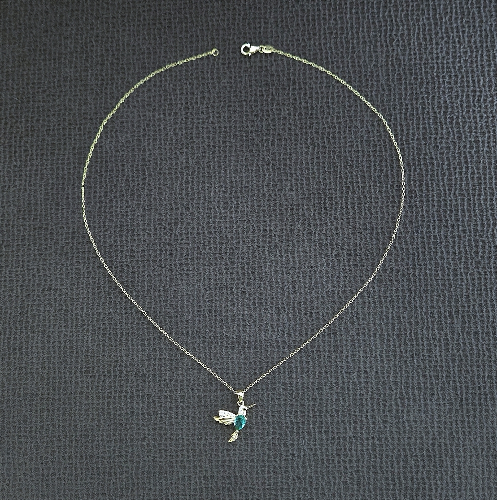 Cote d'Argent Hummingbird🪶 Pendant Necklace - NWT - Picture 14 of 16